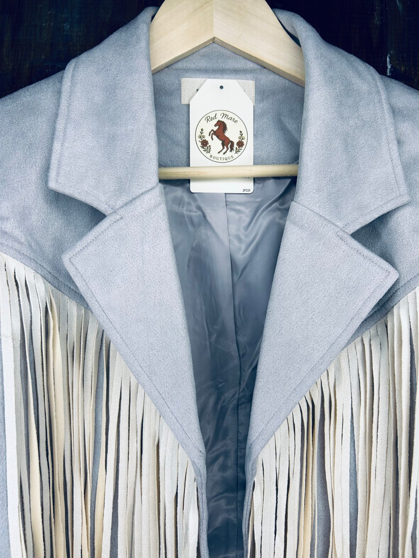 Open Front - Fringe Jacket