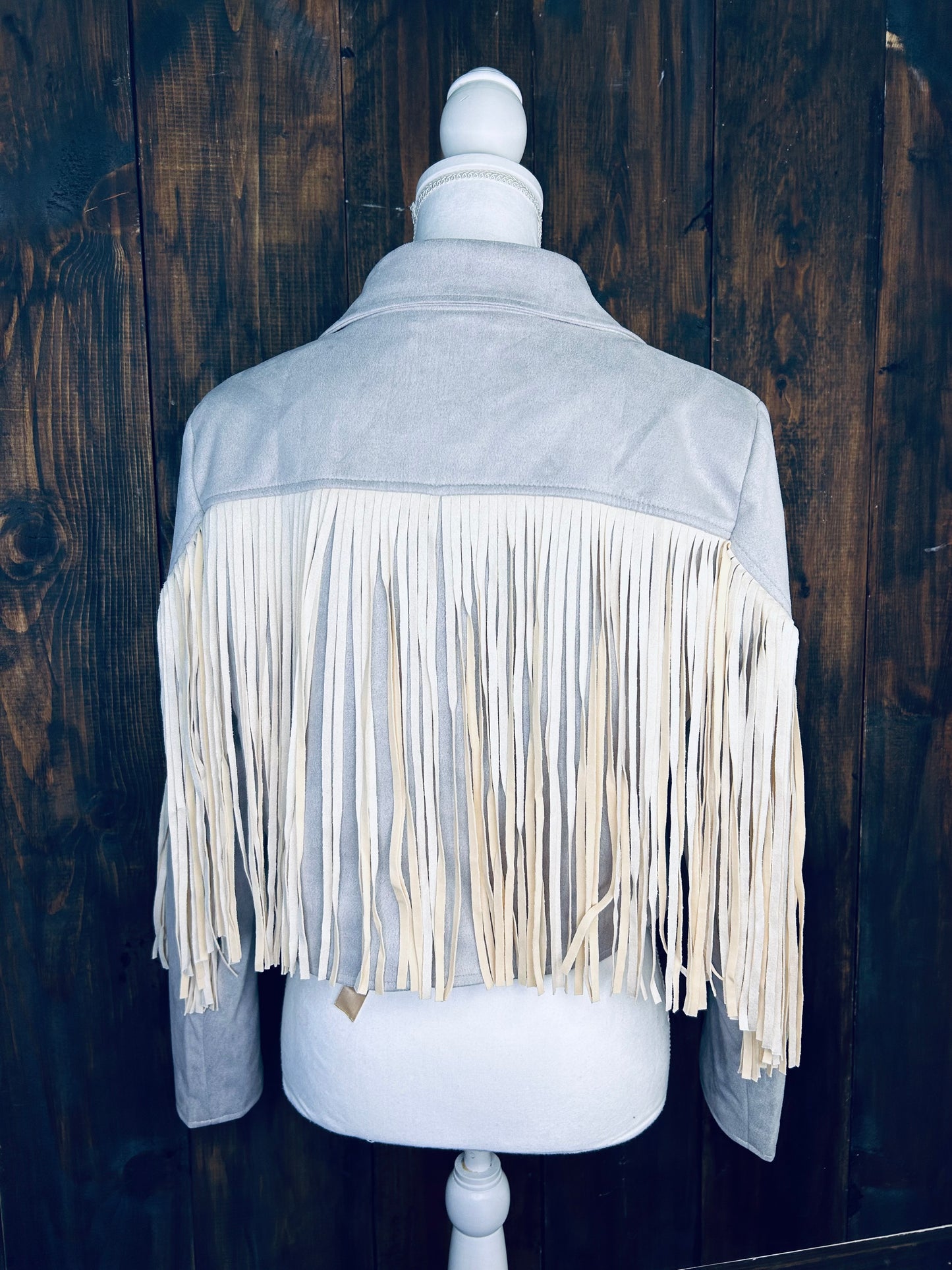 Open Front - Fringe Jacket