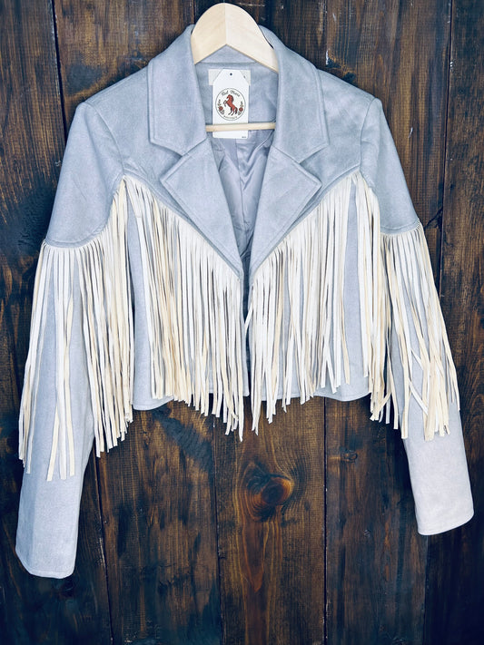 Open Front - Fringe Jacket