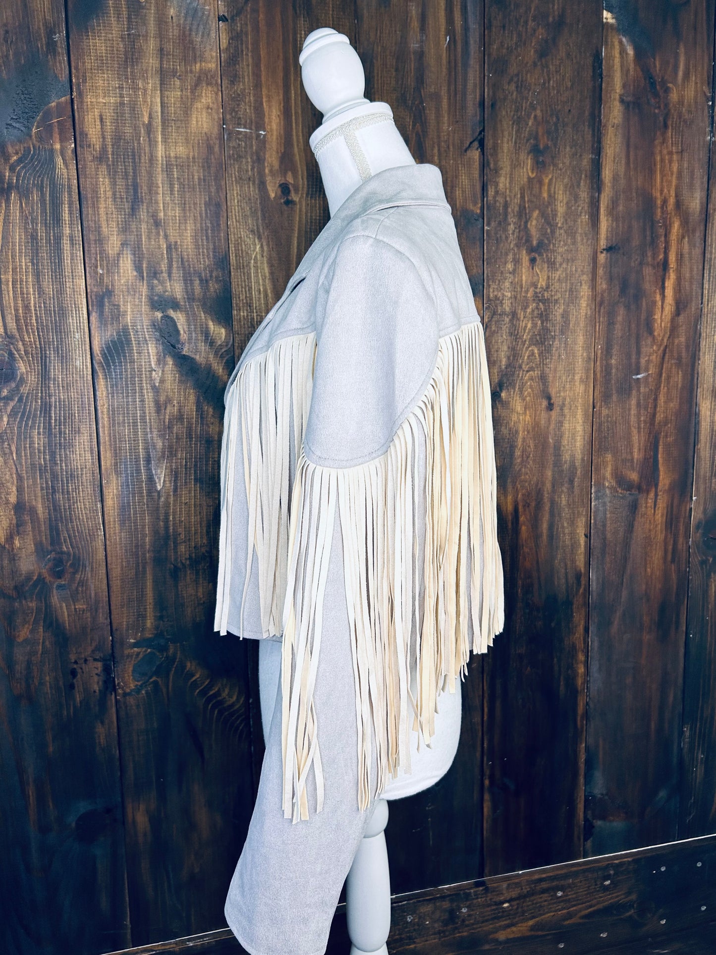 Open Front - Fringe Jacket