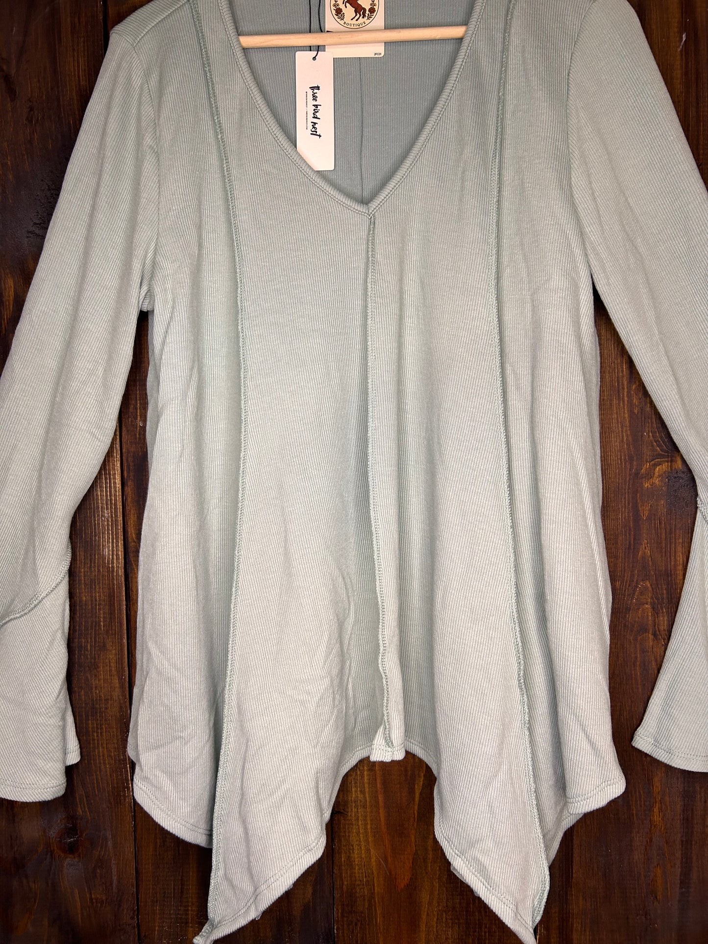 Golden Hour Bell Sleeve Top