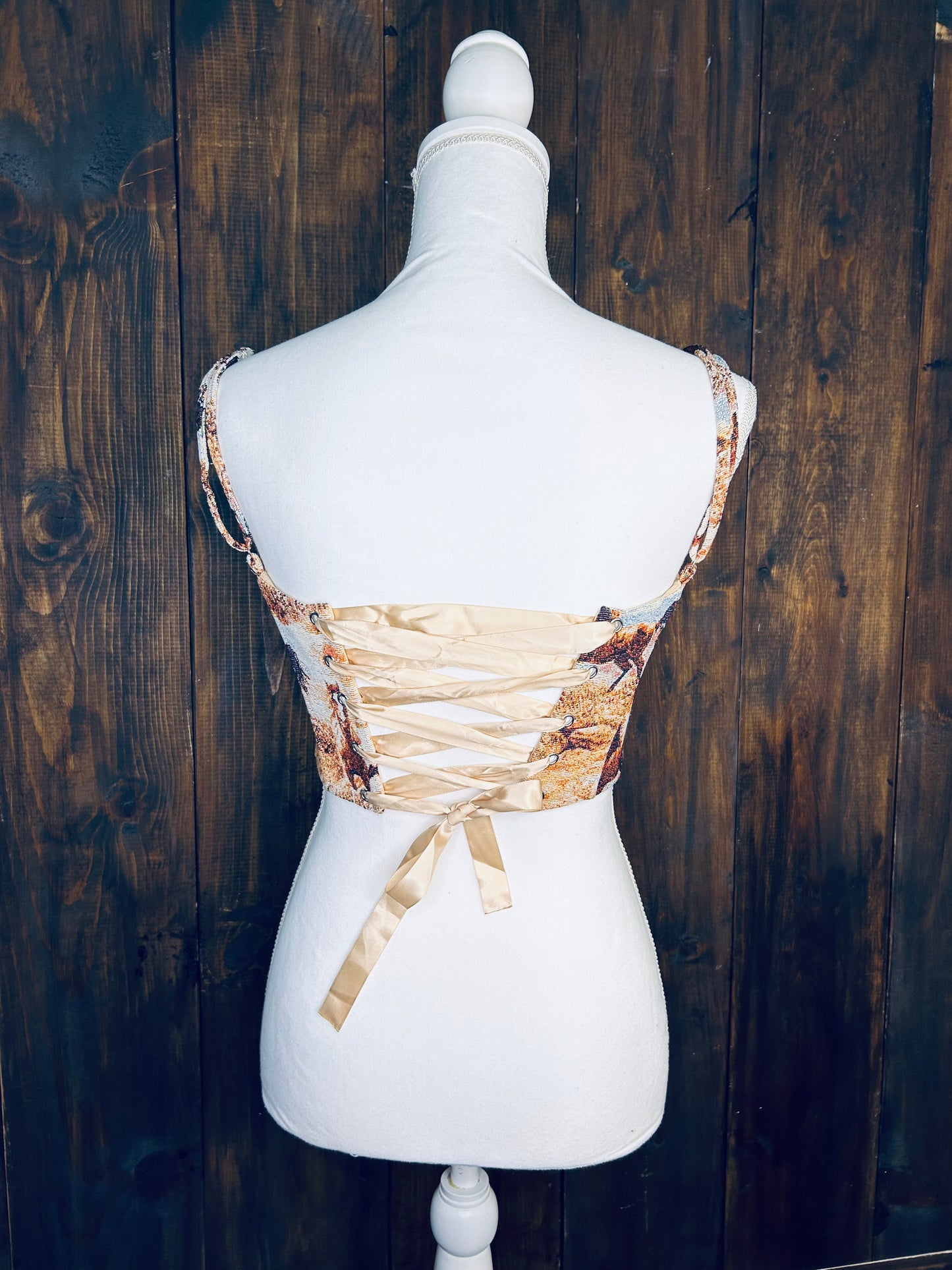Tapestry  Corset Top