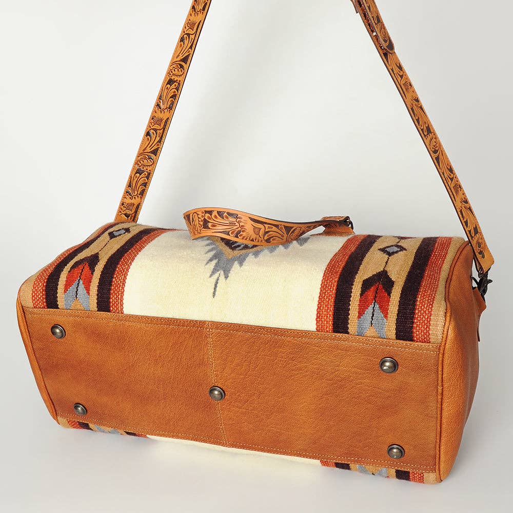American Darling Weekender Travel Bag - Red Wool