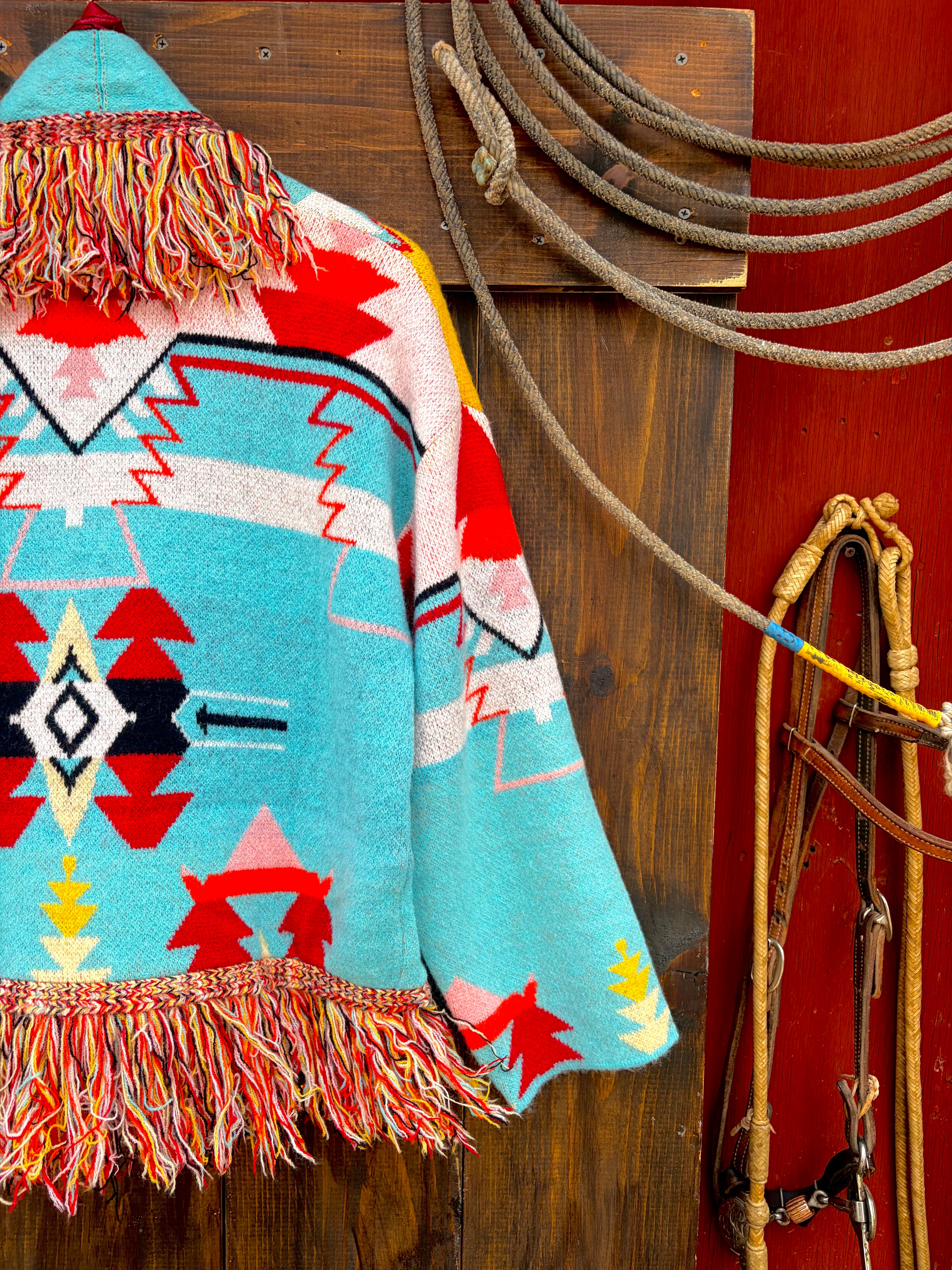 The first frost - fringe cardigan