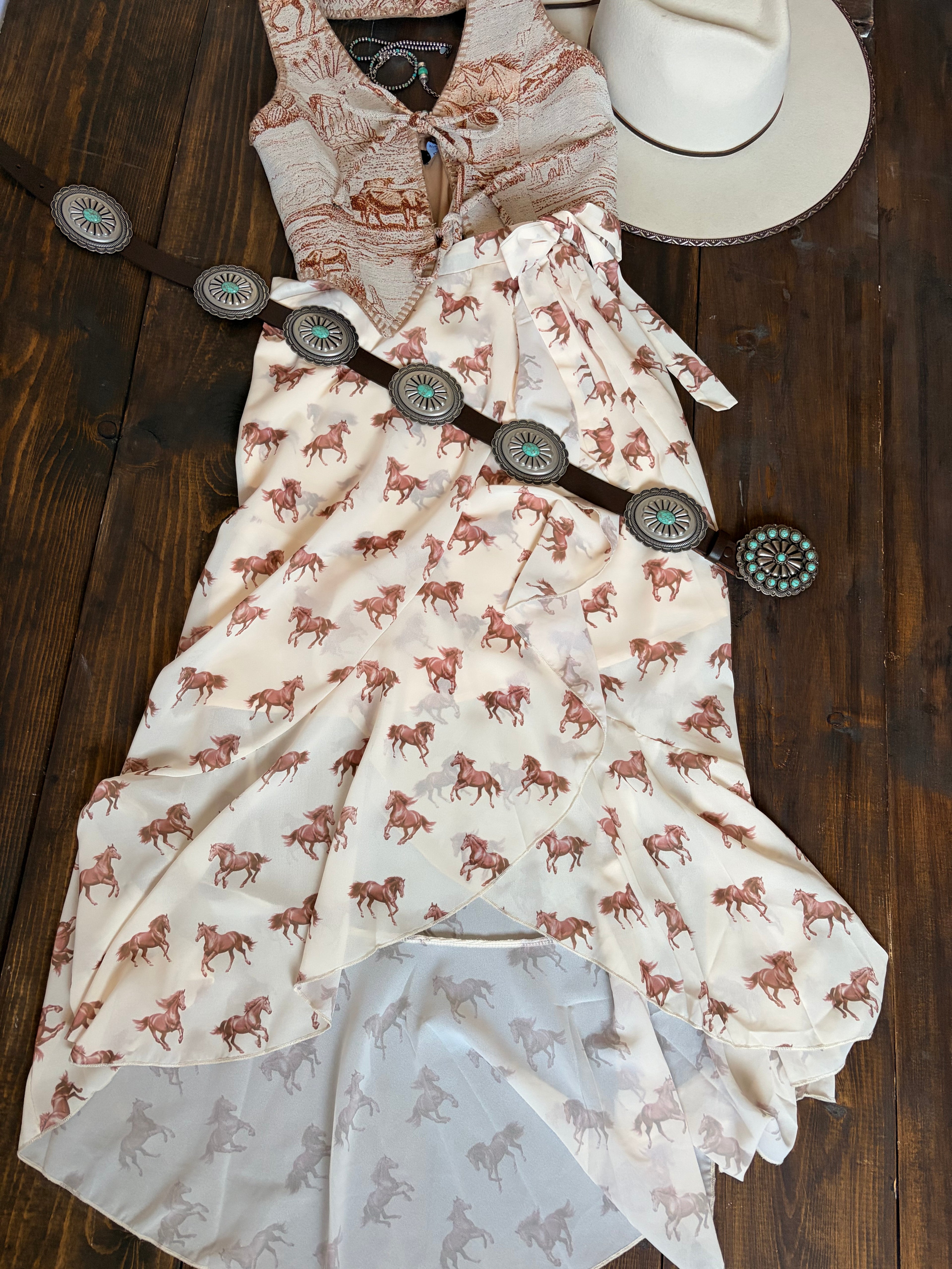The honey horizon skirt
