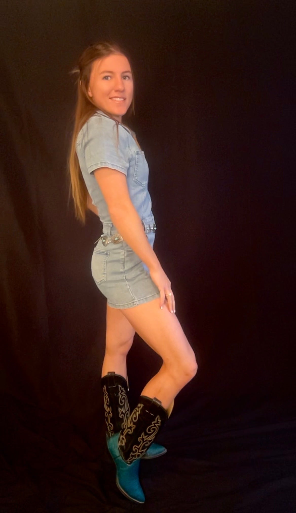 The Cadillac ranch romper