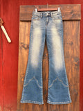 Back in the saddle - light wash jeans