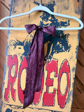 Boot stitch wine - twilly