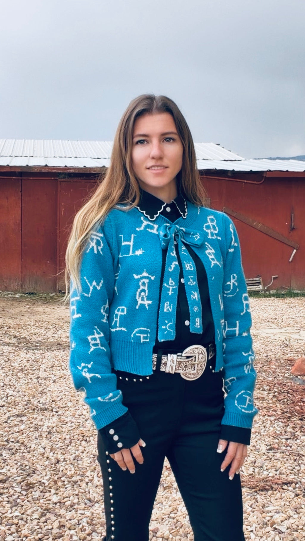 The midnight cowgirl pearl snap