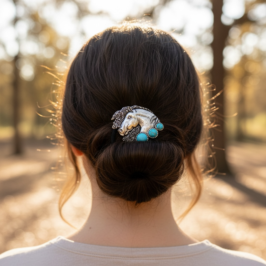 Concho cowgirl - hair tie collection