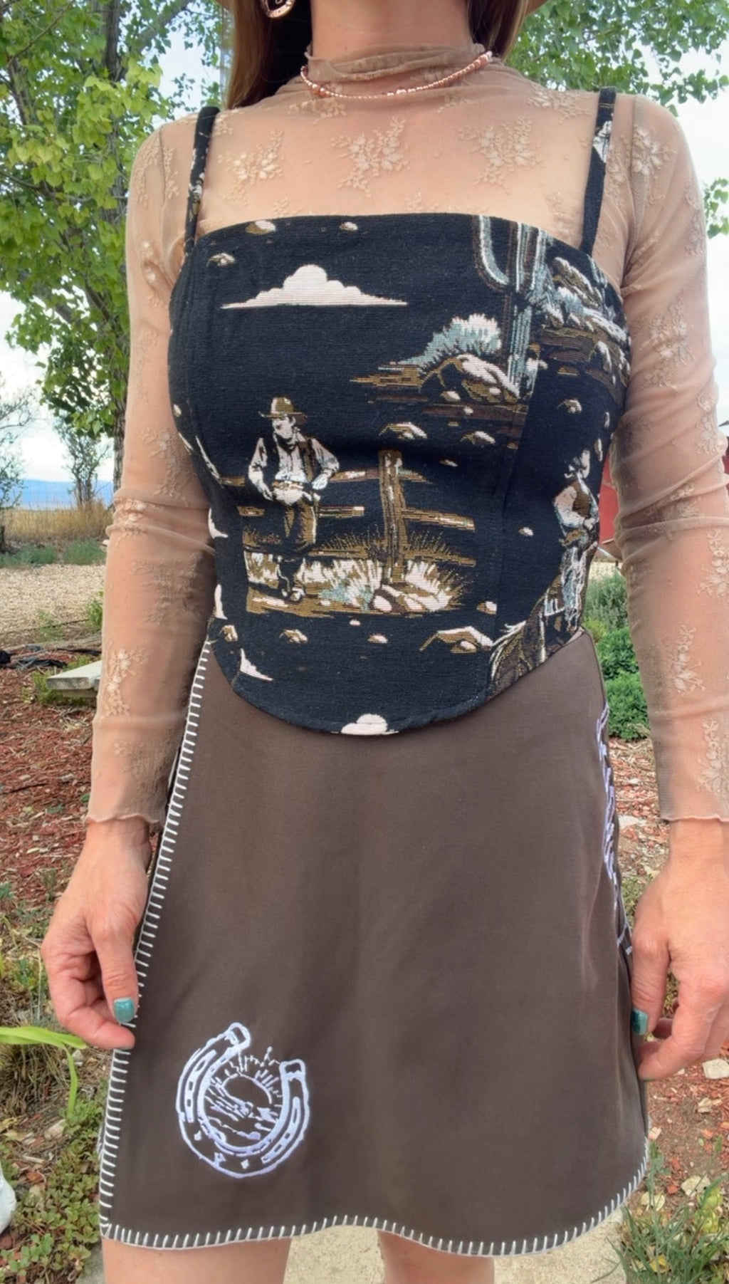 The finishing touch lace layer top