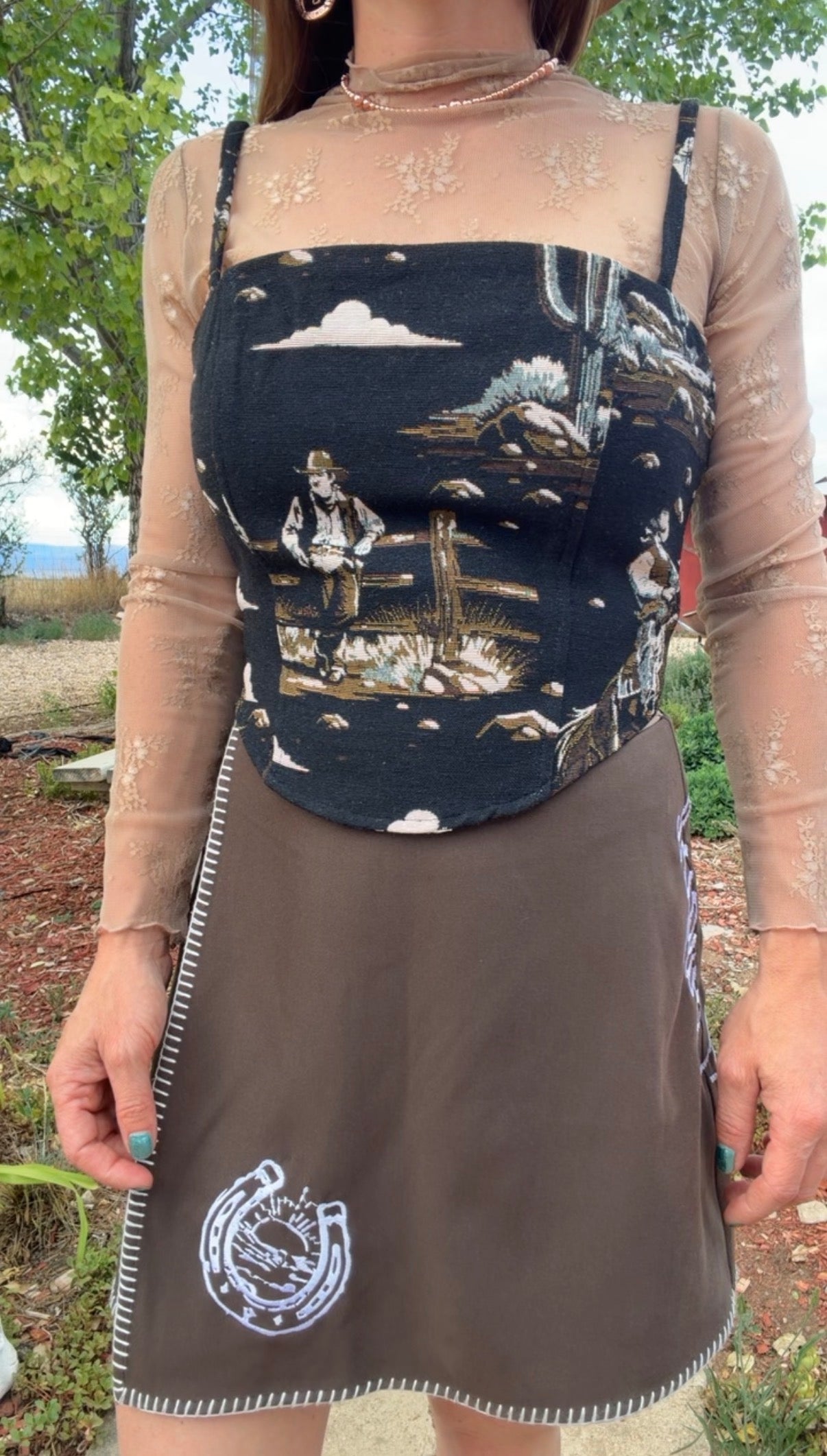The finishing touch lace layer top