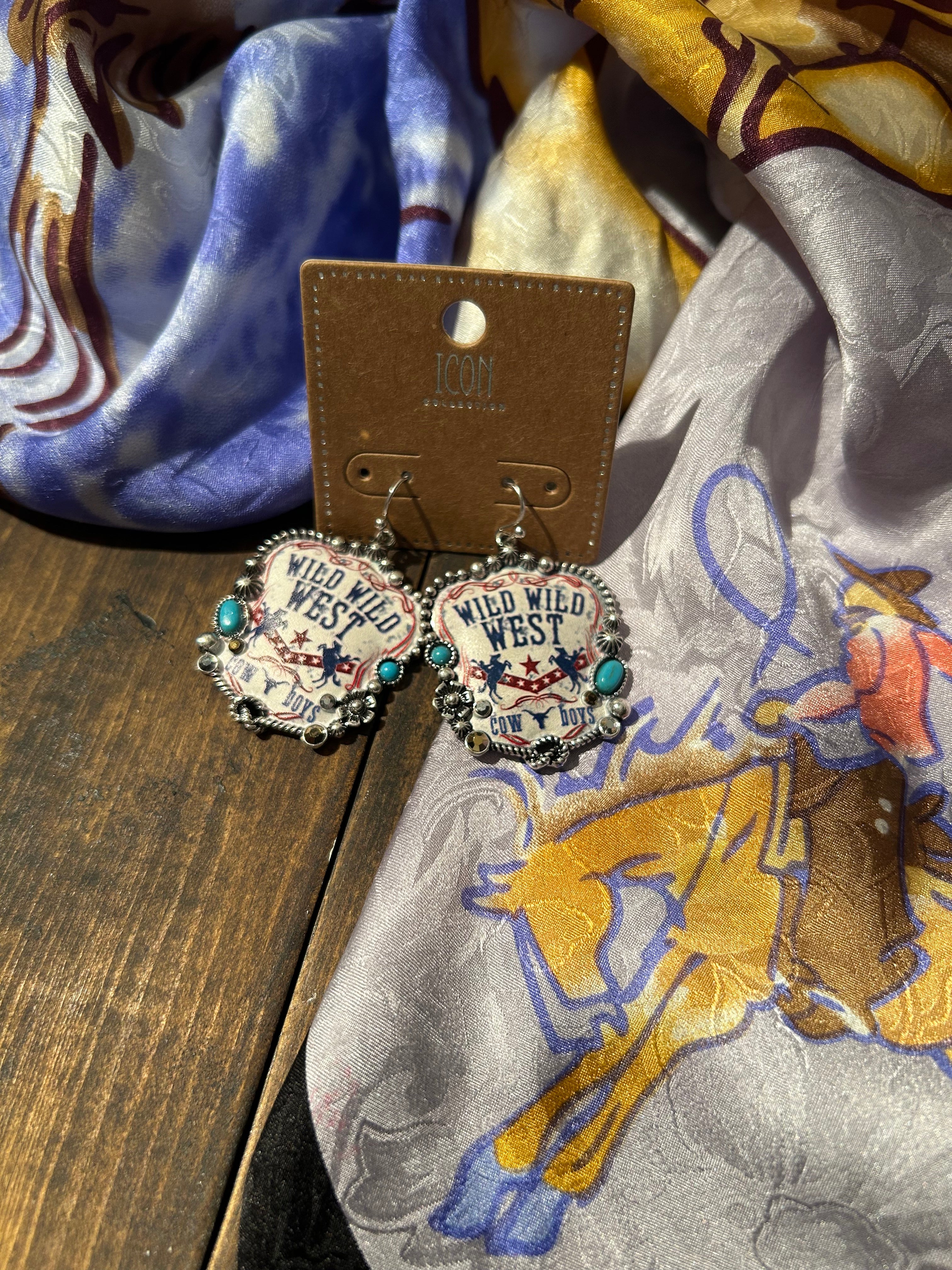 Wild Wild West - earrings