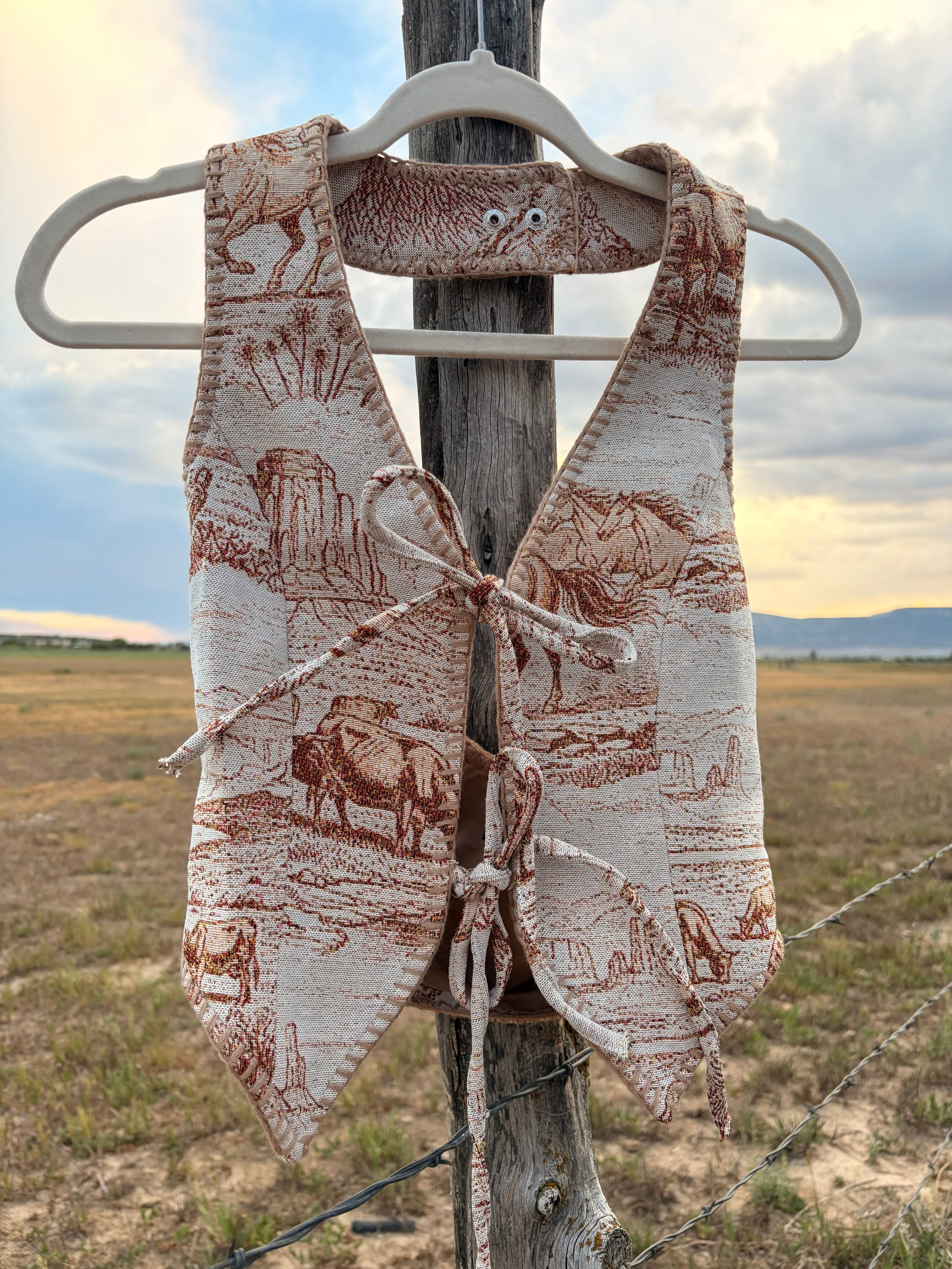 The canyon light halter vest