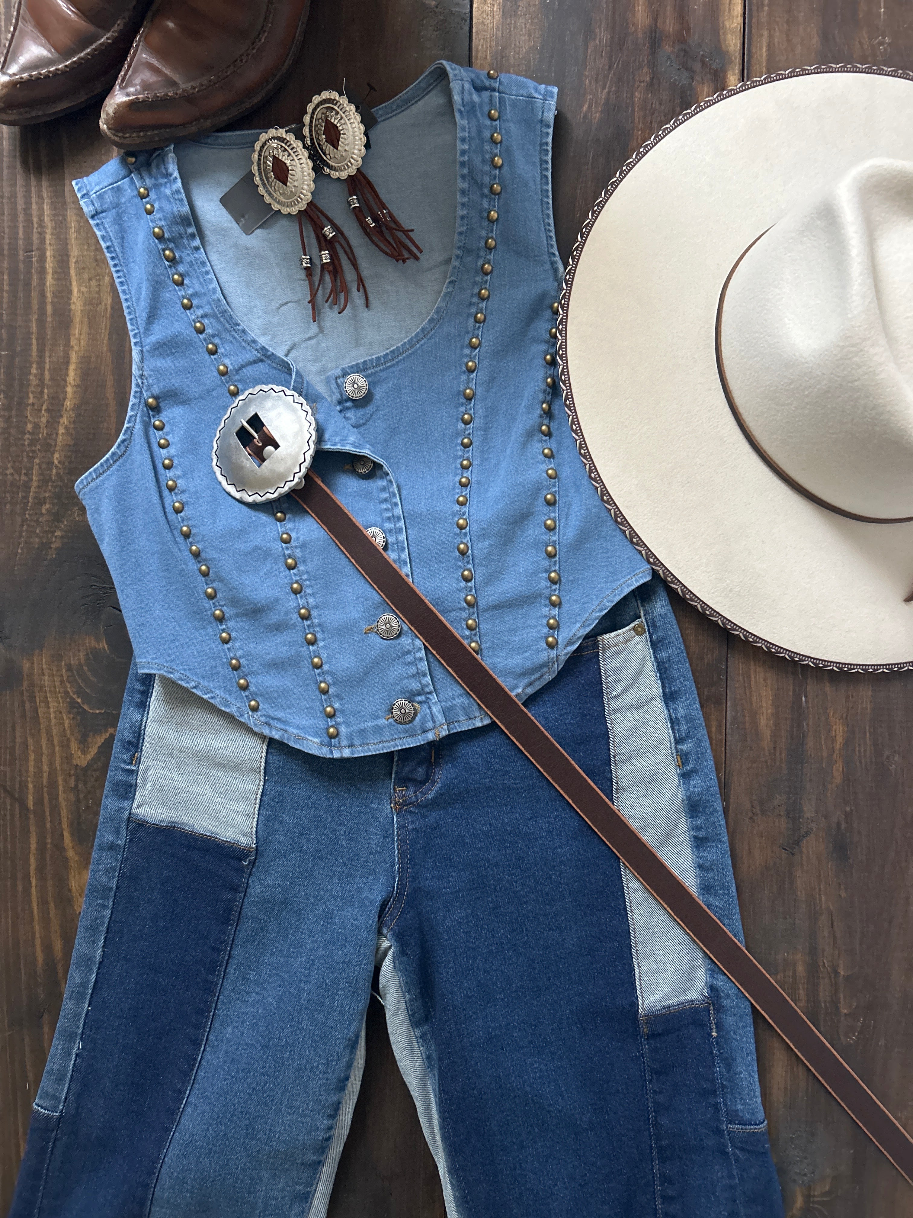 The midnight rodeo - Fitted tank