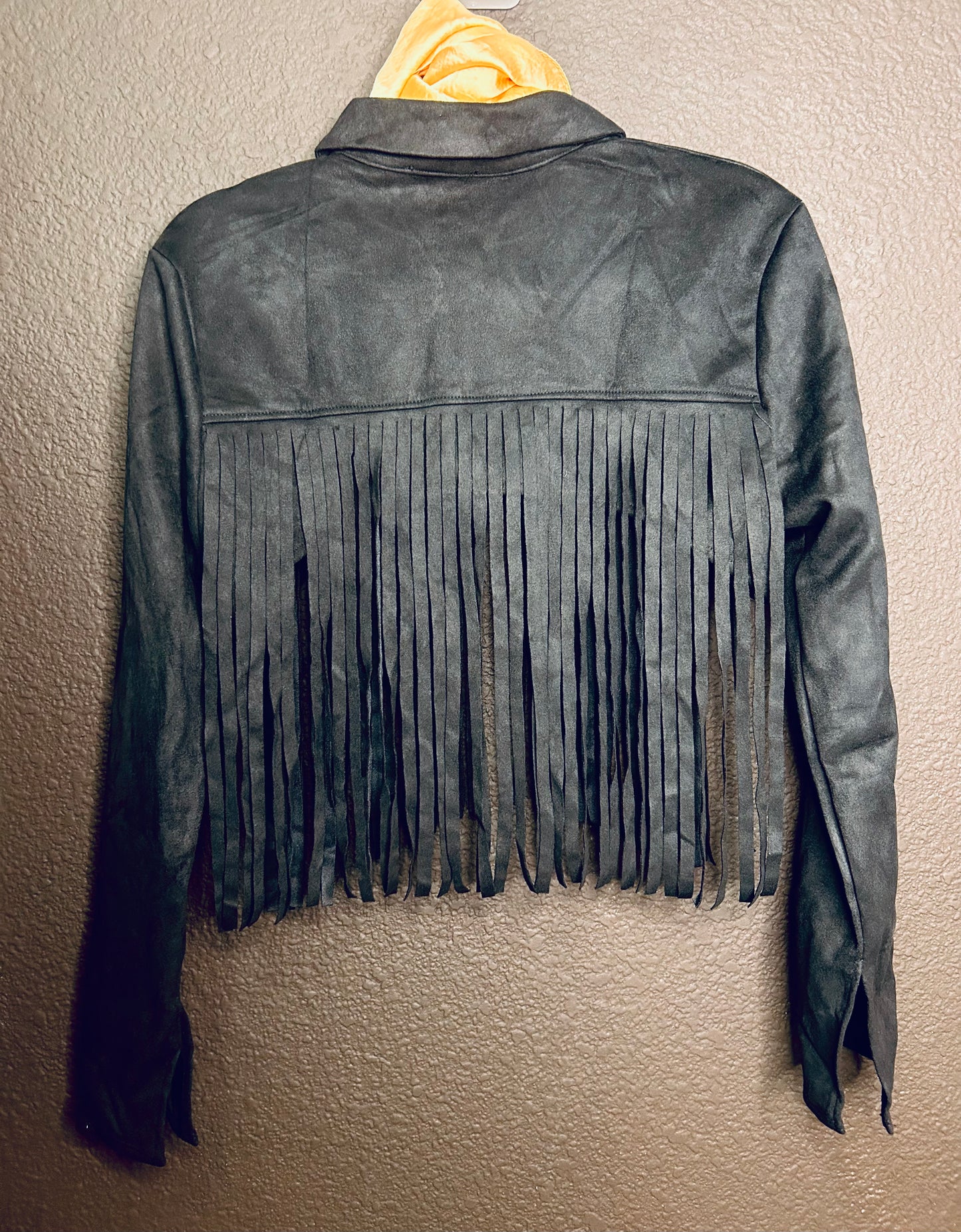 Boot stitch and fringe set