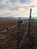 The barbed wire Rose - statement ring