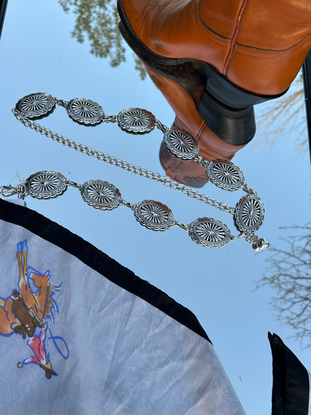 Sun Dial - Concho belt