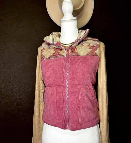 Sleeveless puff vest