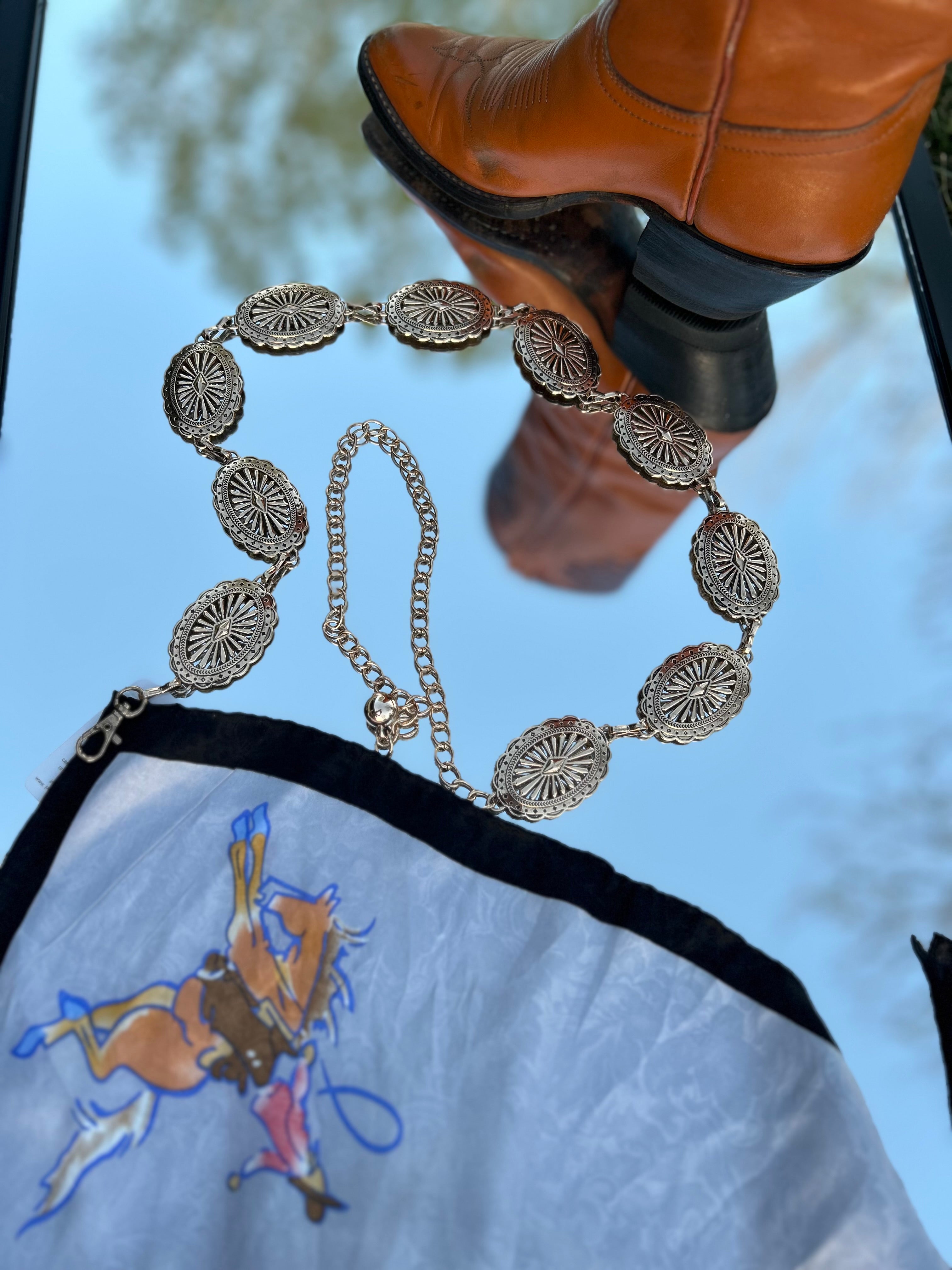Sun Dial - Concho belt