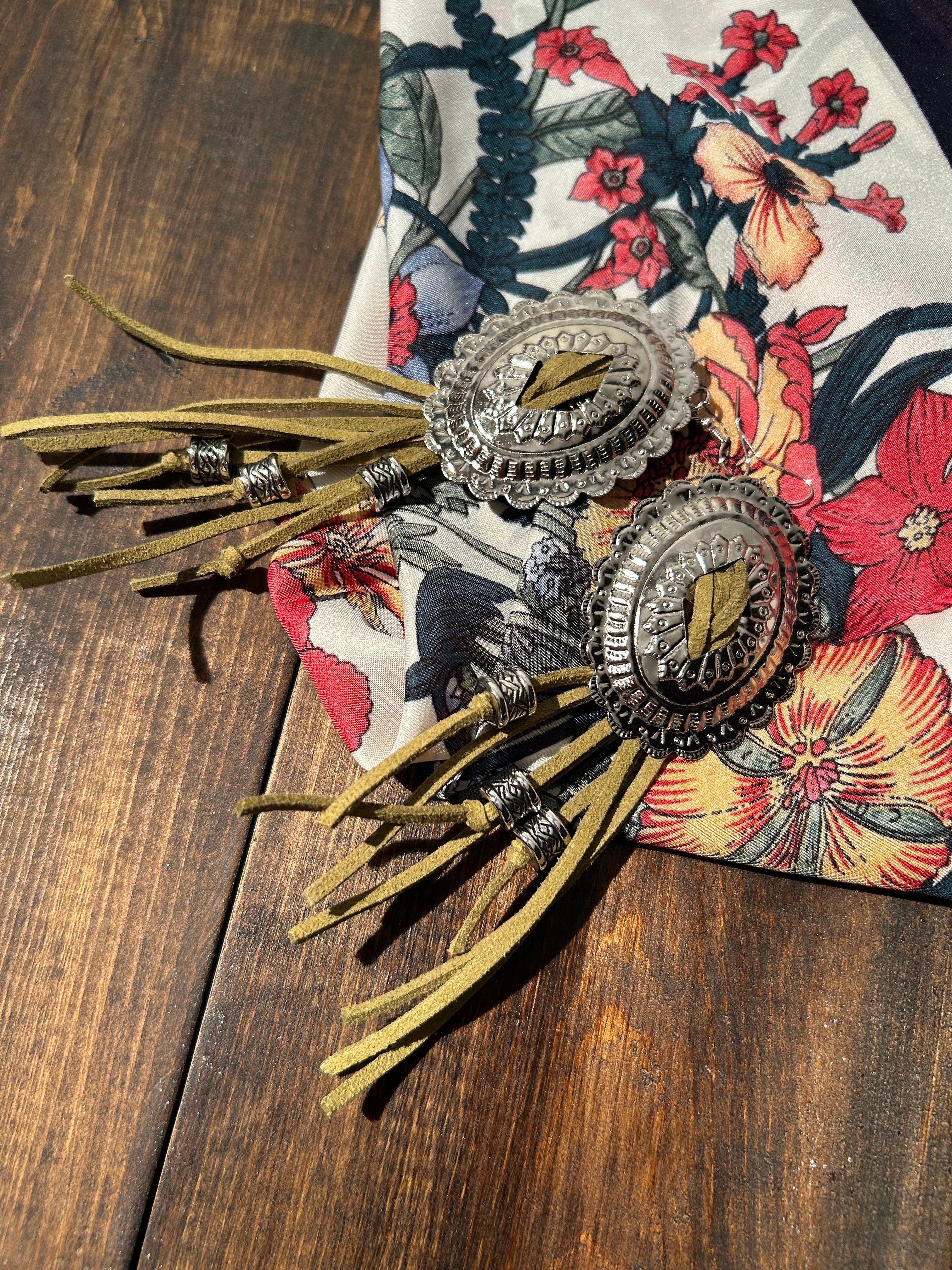 Concho girl - earrings
