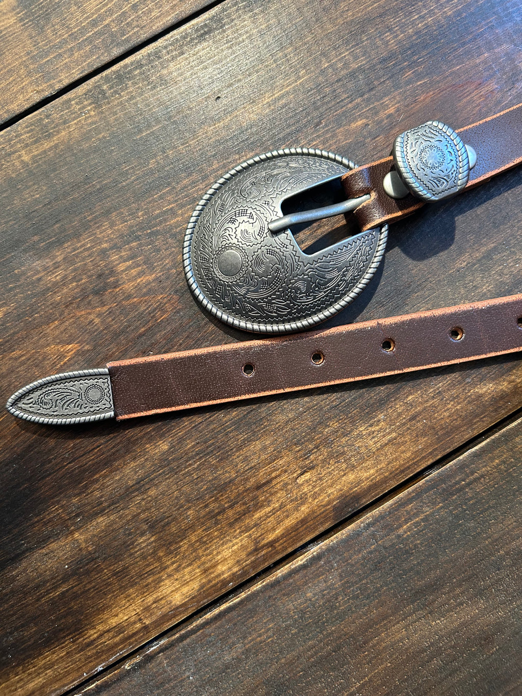 The high desert - genuine leather belt