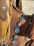 The modern cowgirl - concho belt