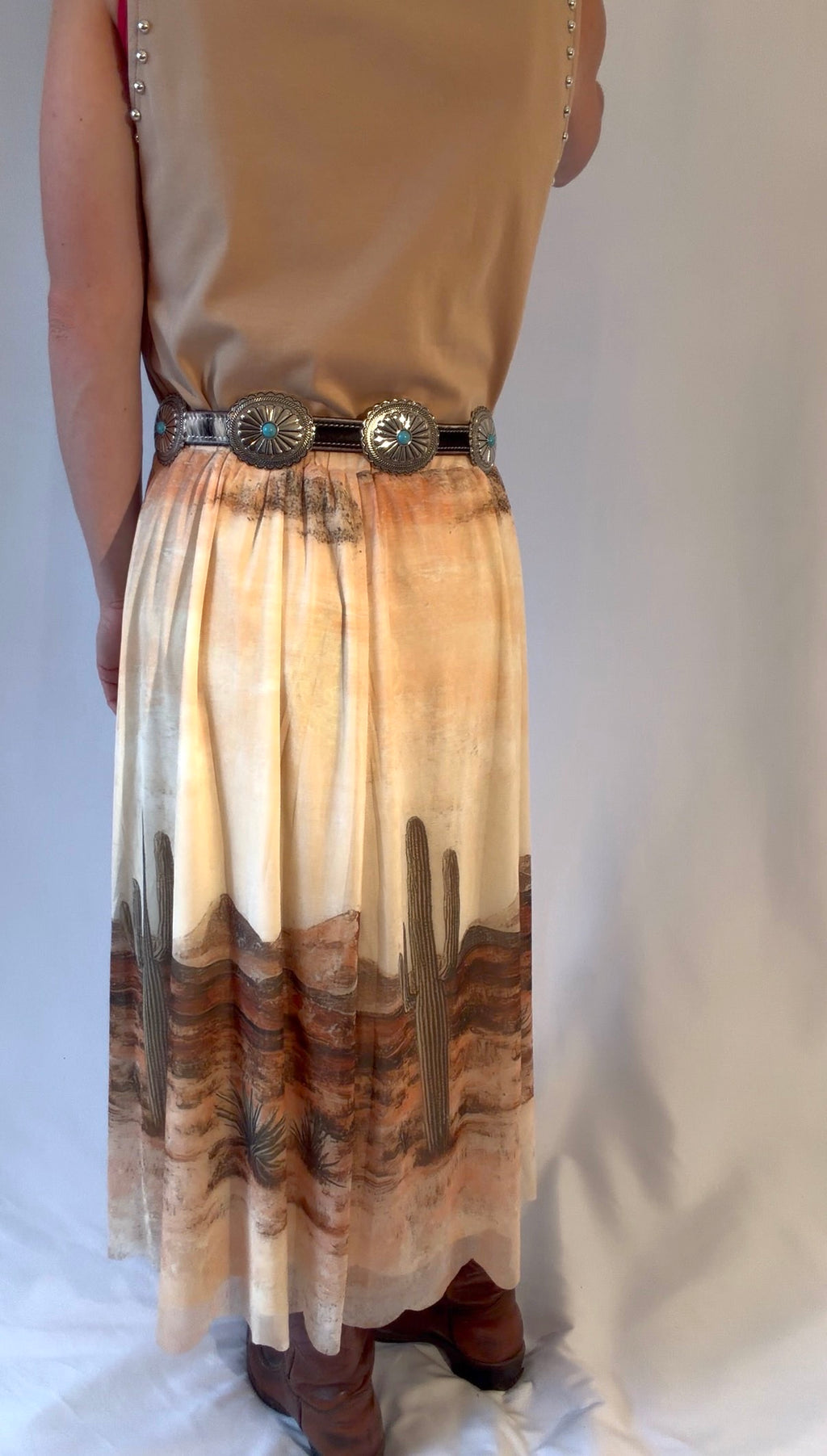 The high plains - hair on hide belt