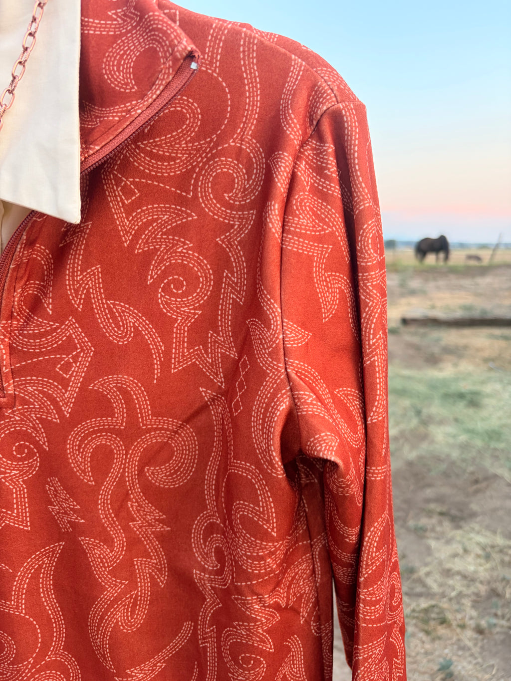 Stitch in the west - pullover