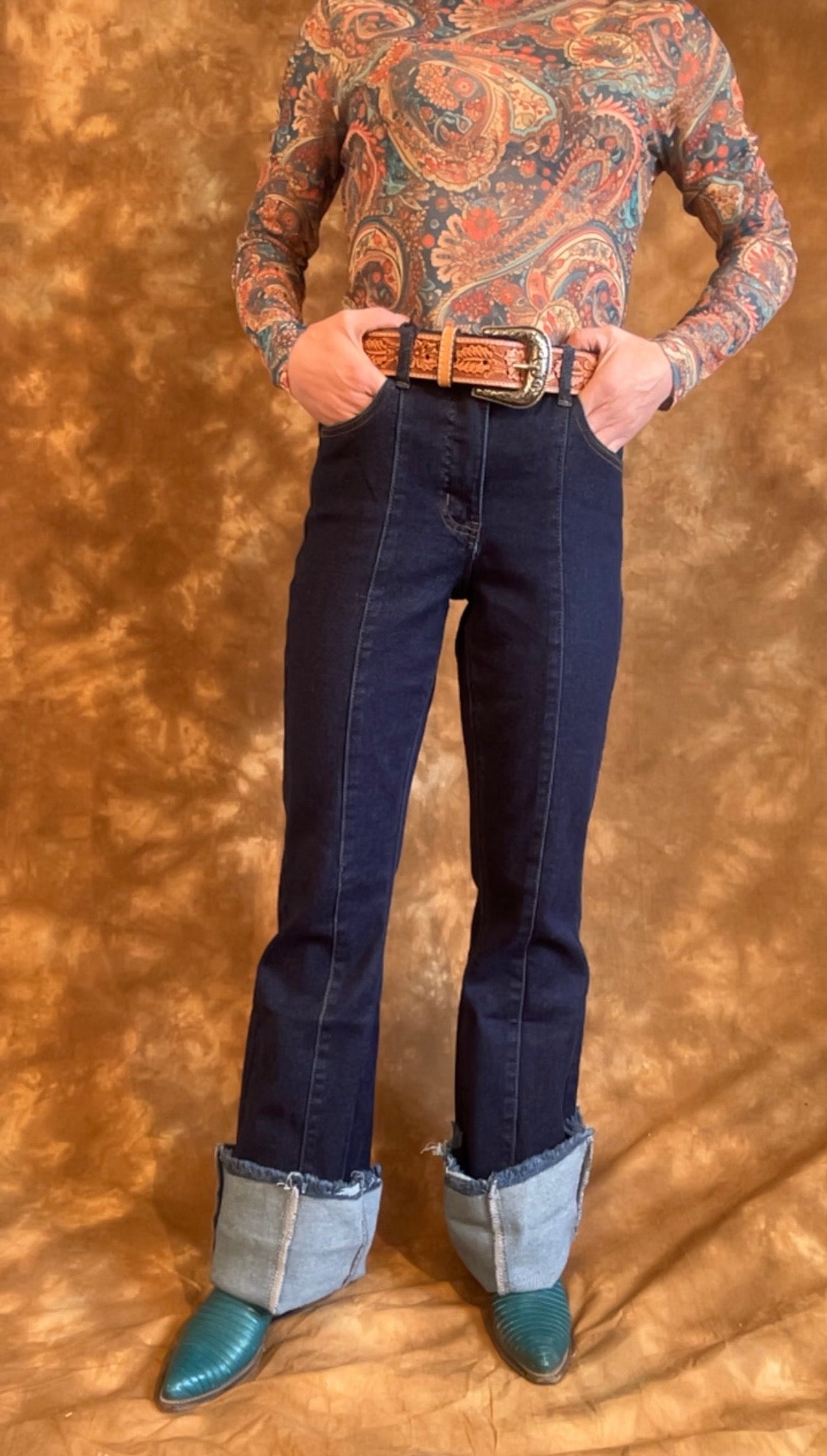 The corporate cowgirl jeans