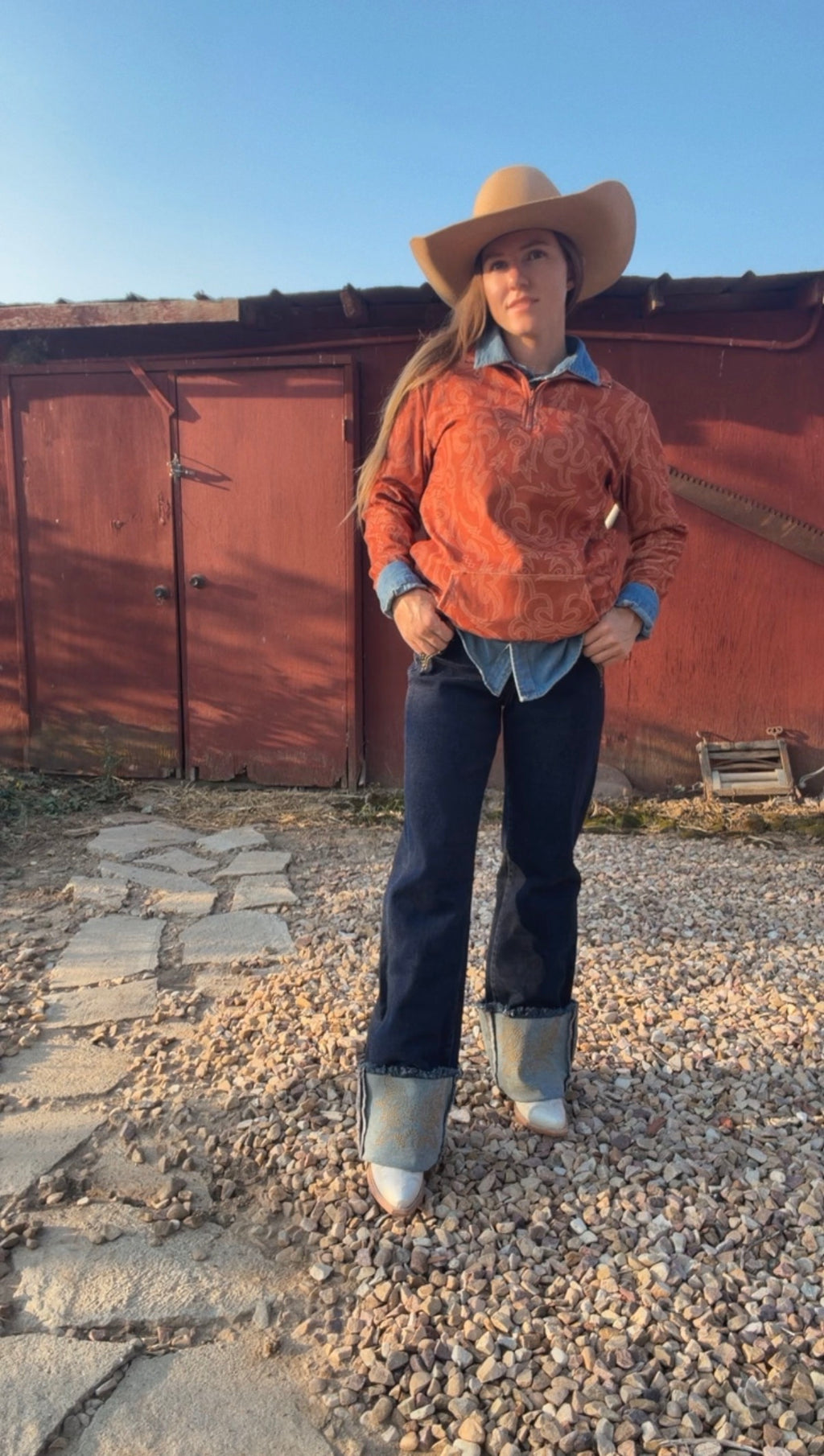 Stitch in the west - pullover