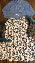 Prairie cowgirl skirt