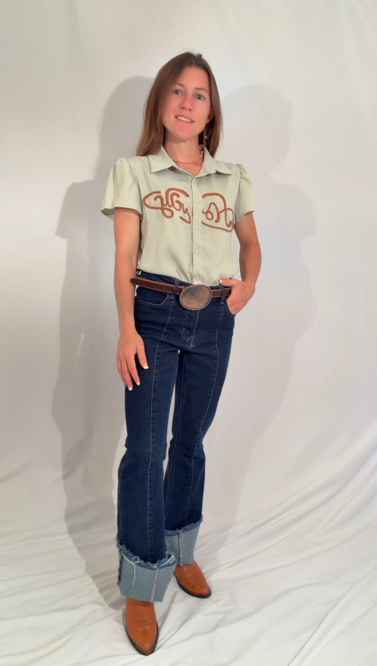 Howdy cowboy - button down