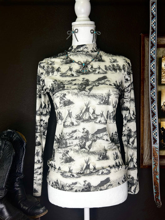 Plains of the old west - mesh top