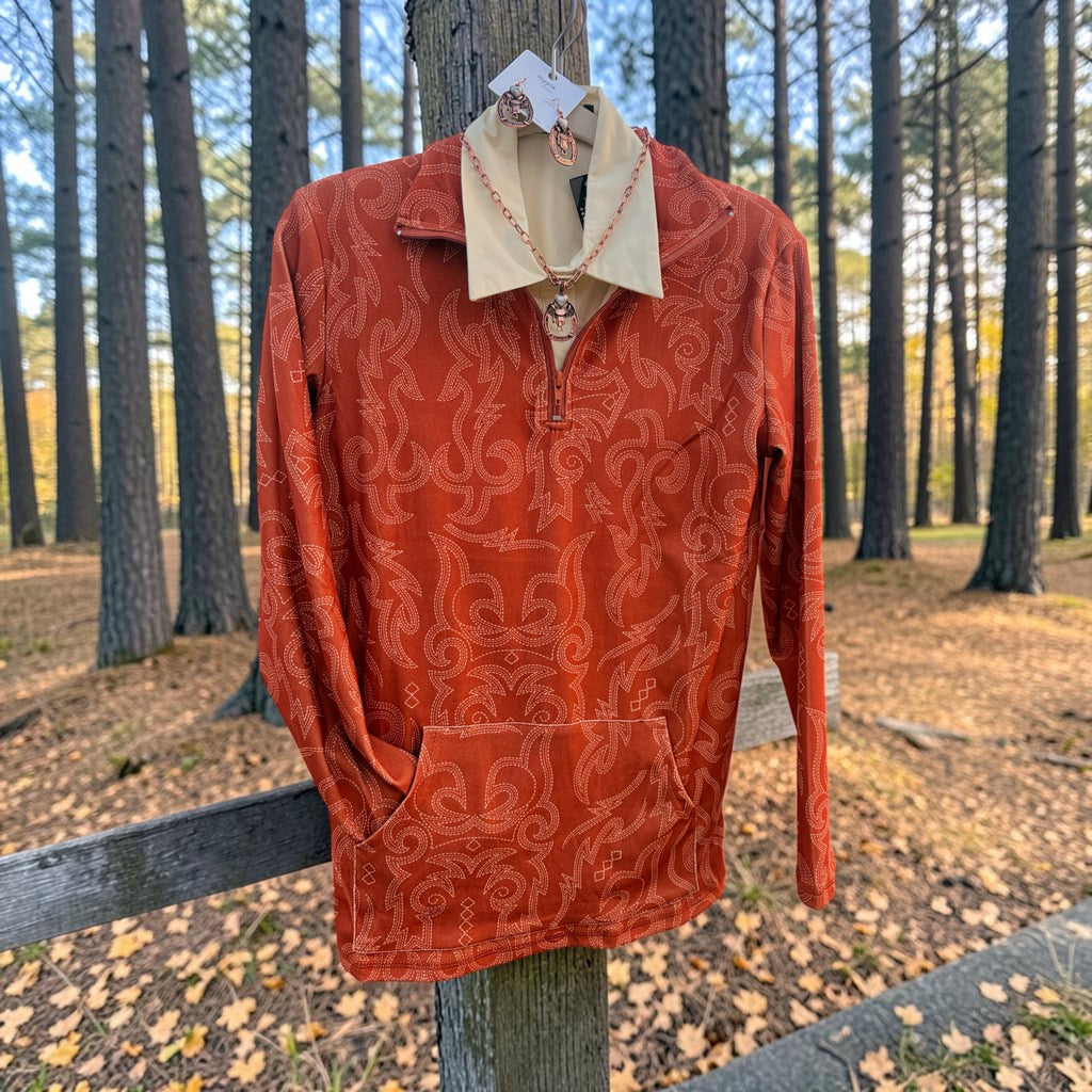 Stitch in the west - pullover