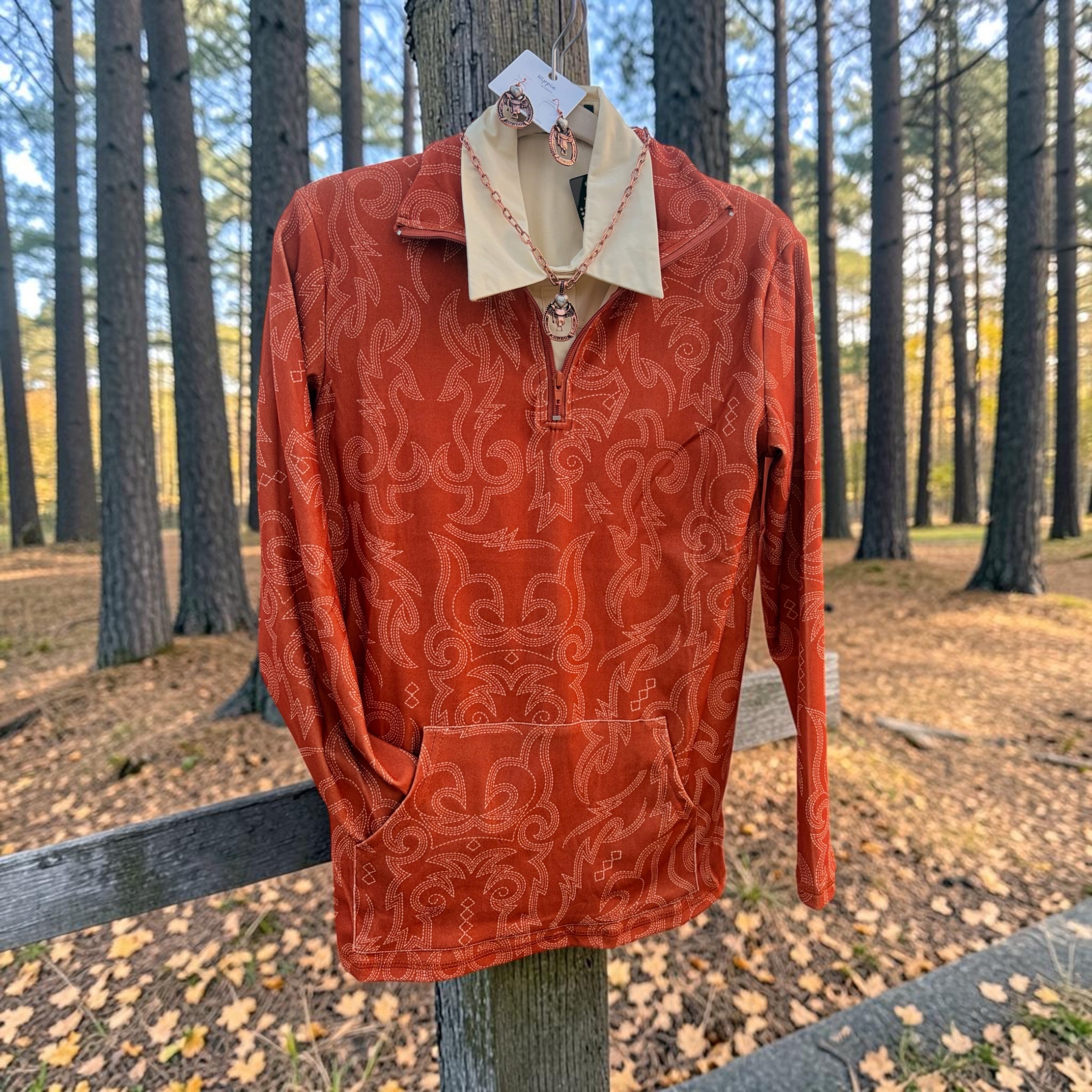 Stitch in the west - pullover