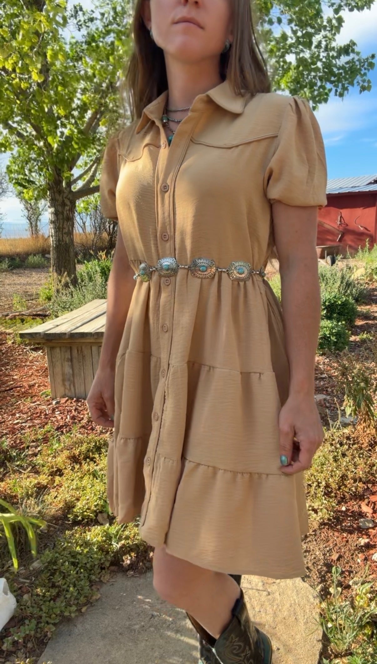 The sundown trail dress
