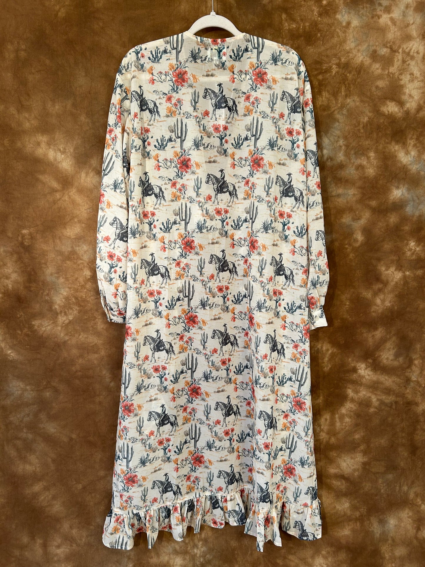 The floral cowboy - kimono