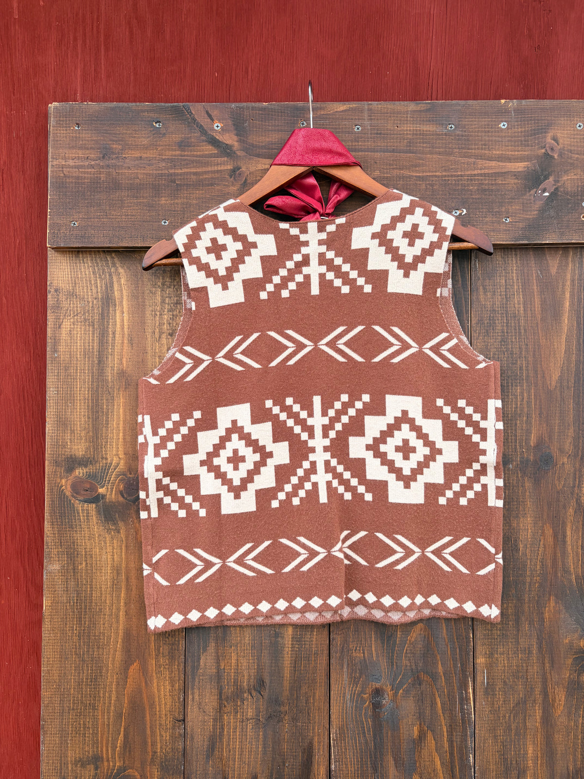 The desert rose - Aztec sweater  vest