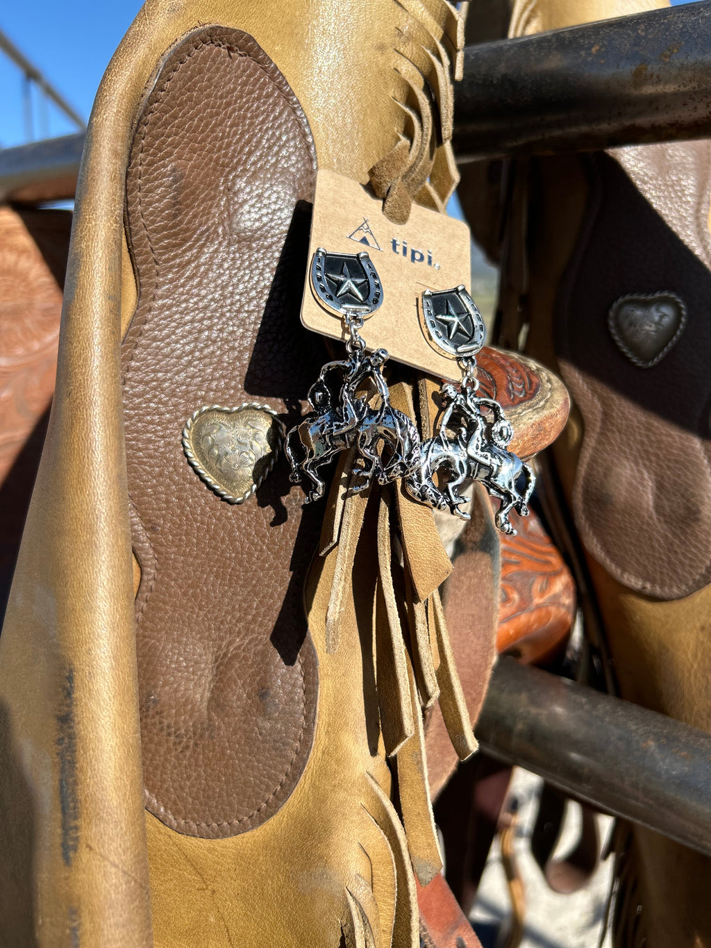 High ride earrings