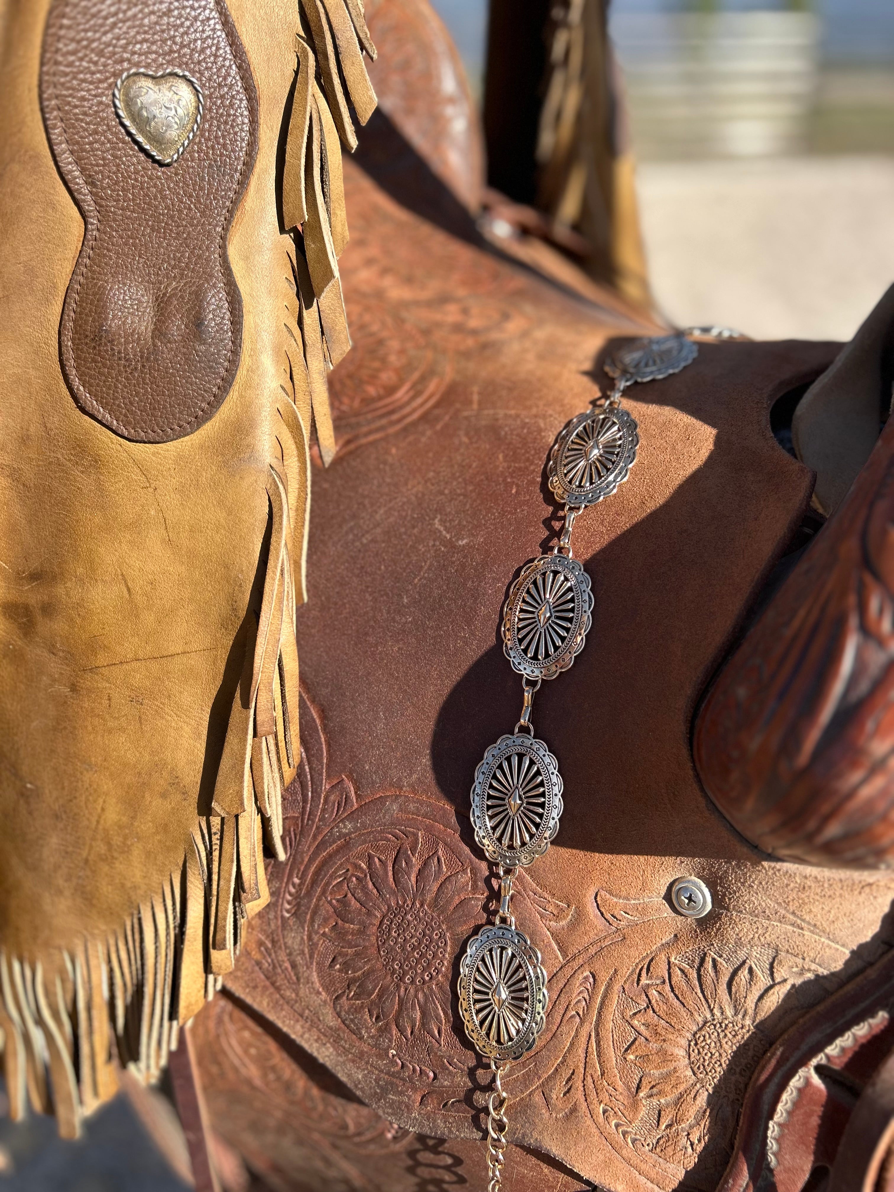 Sun Dial - Concho belt