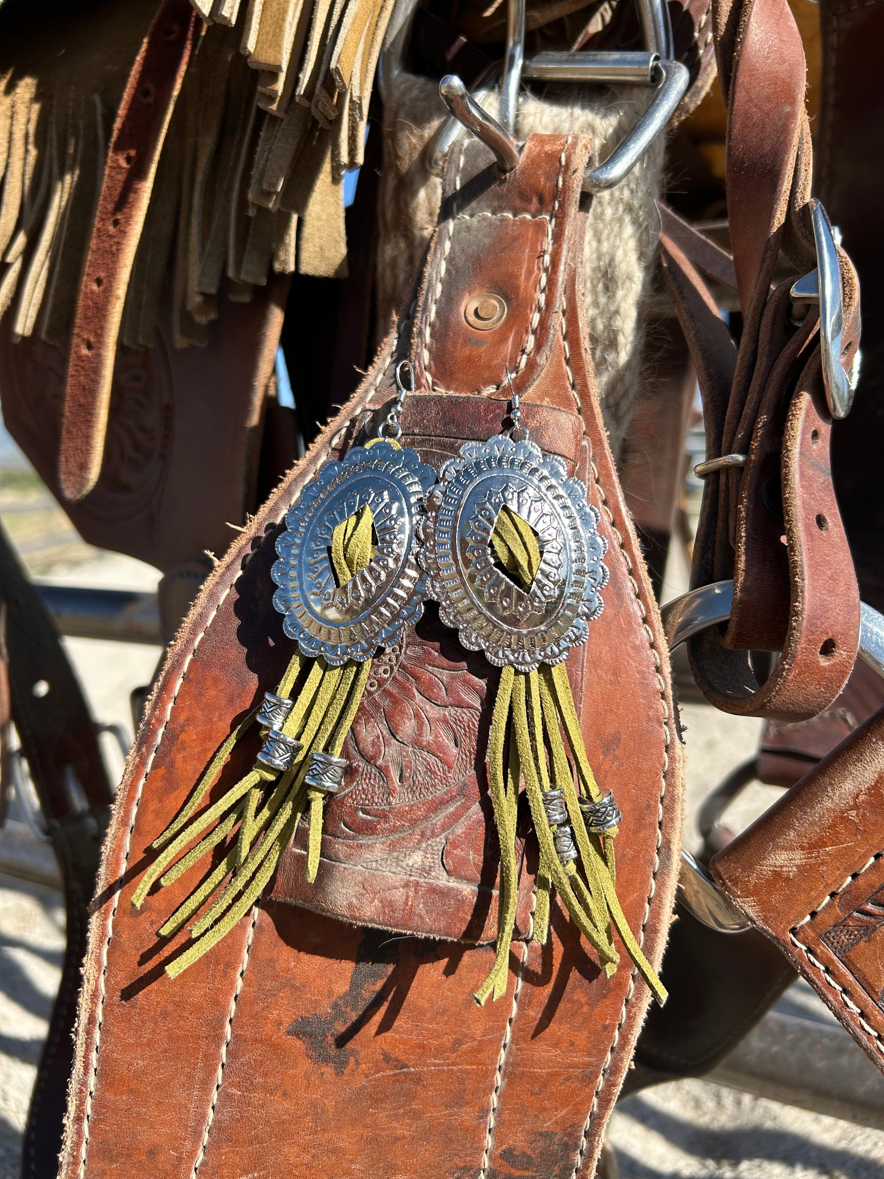 Concho girl - earrings