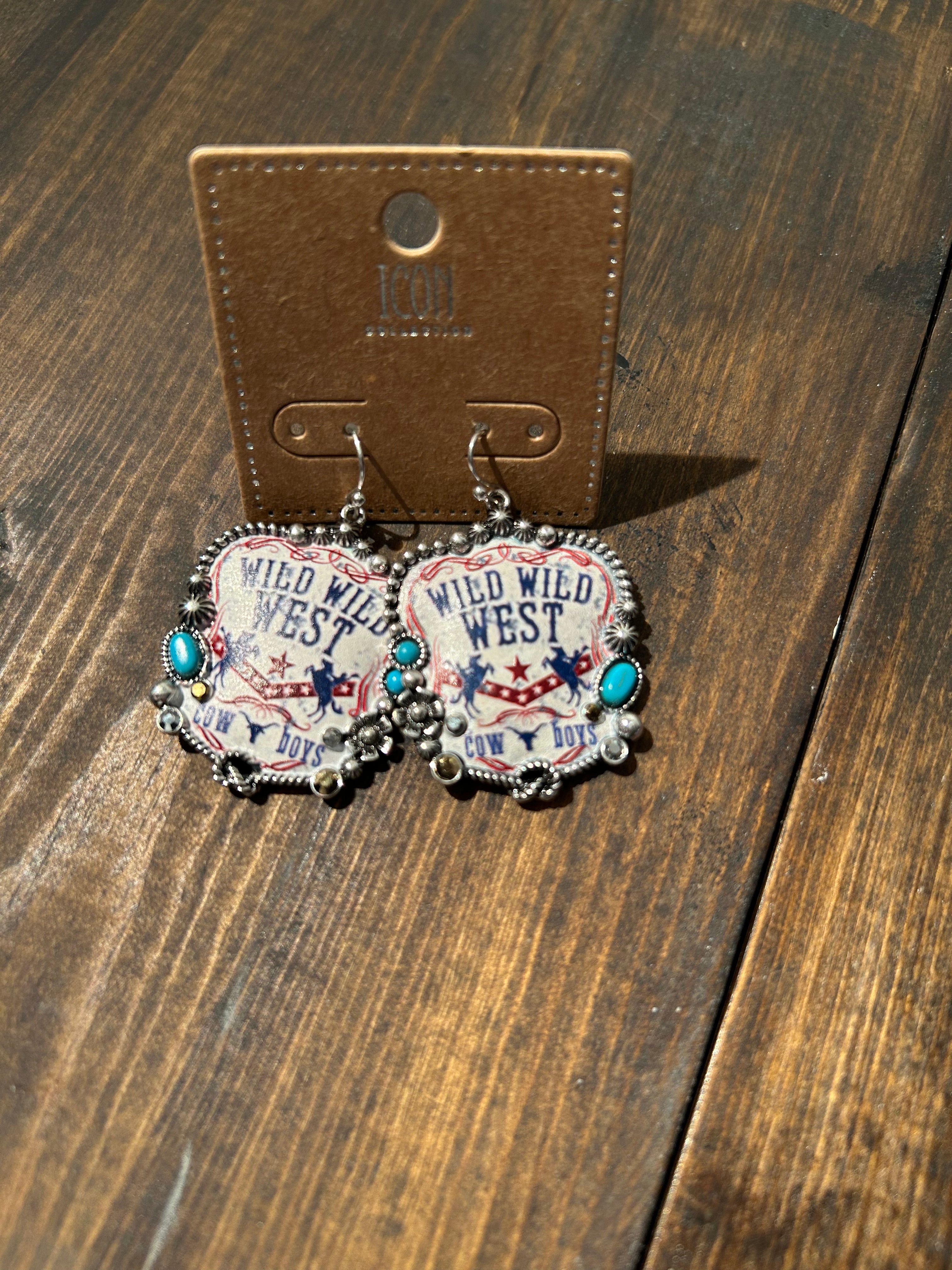 Wild Wild West - earrings