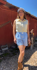 The Farmhouse Shorts (blue)
