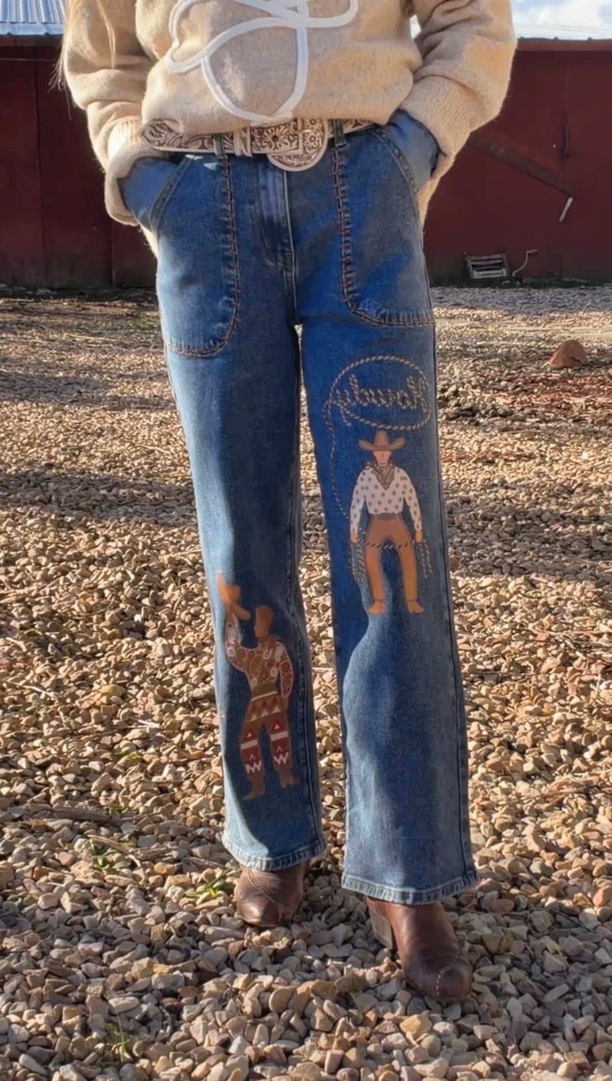 The howdy cowboy jeans