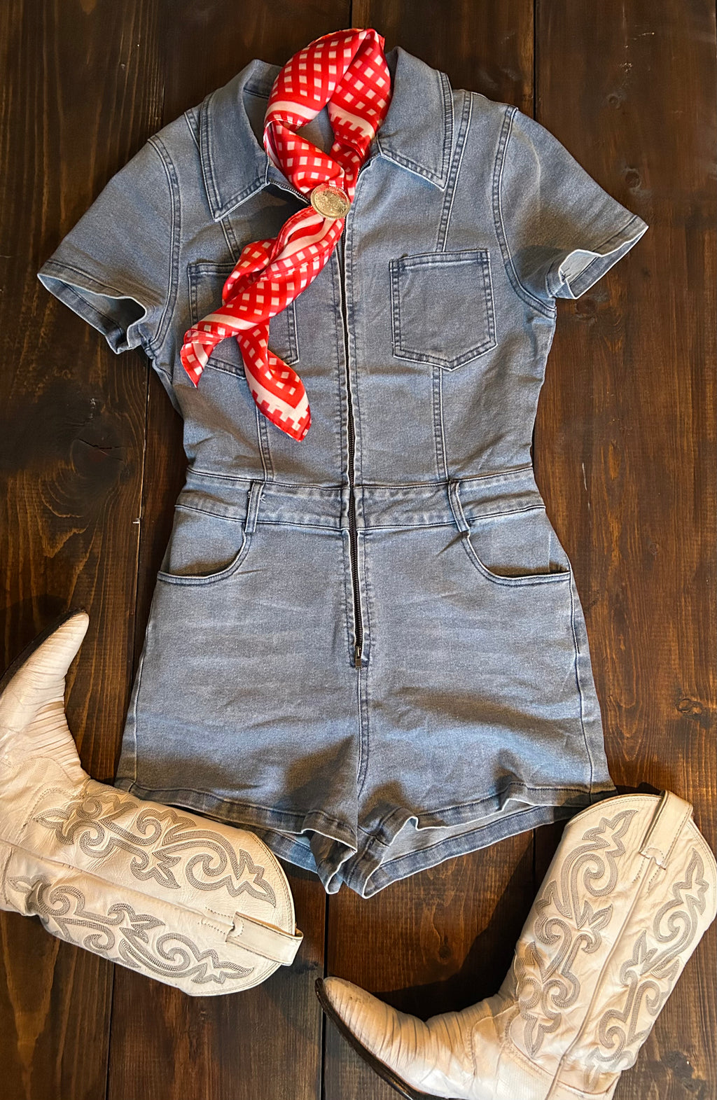 The Cadillac ranch romper