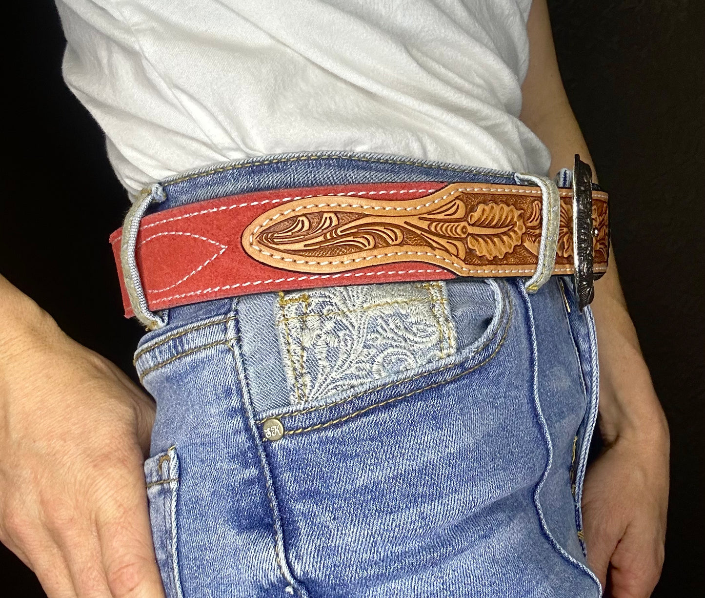 Spring vibes - suede belt