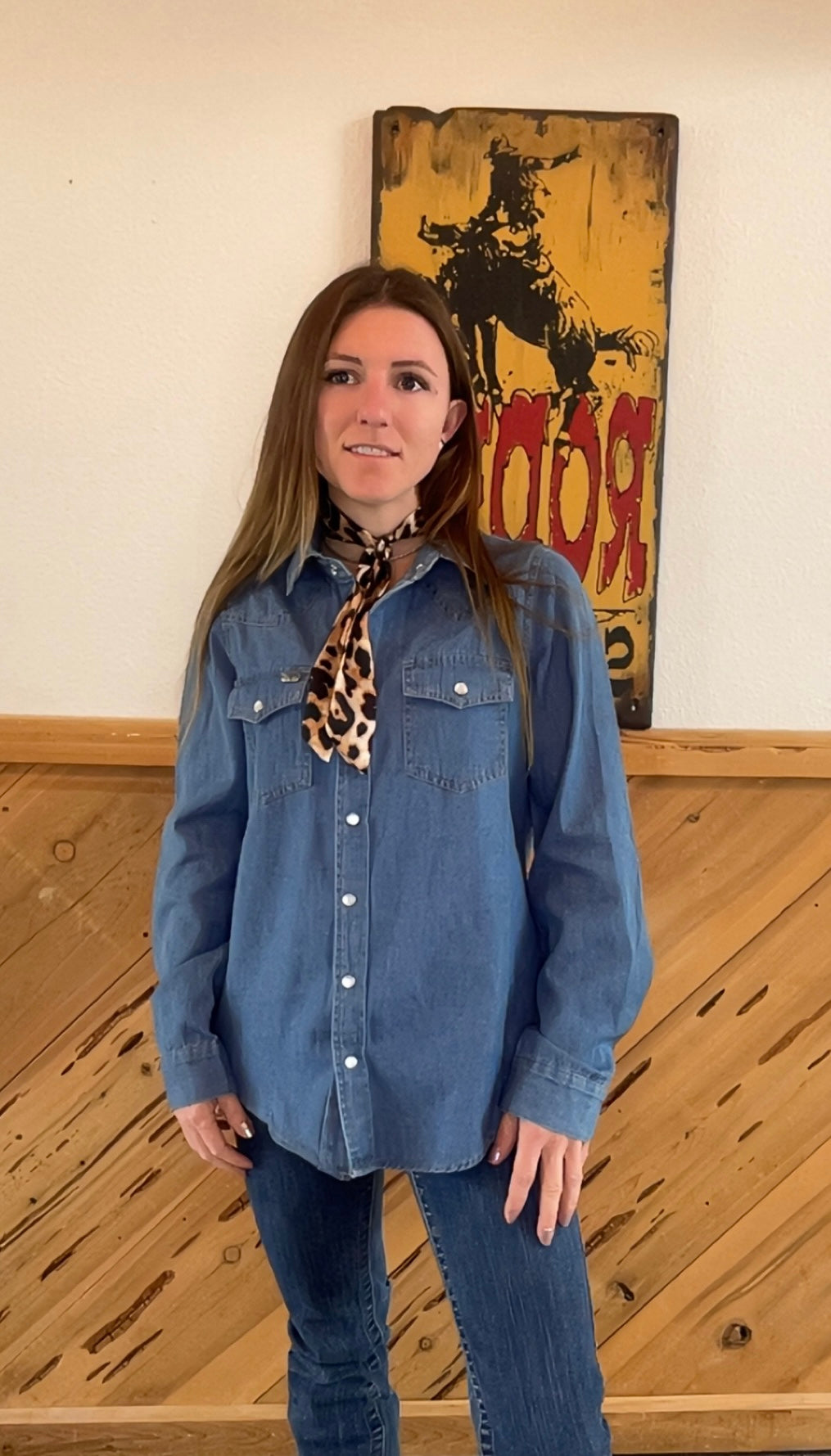 Classic Western yoke - pearl snap