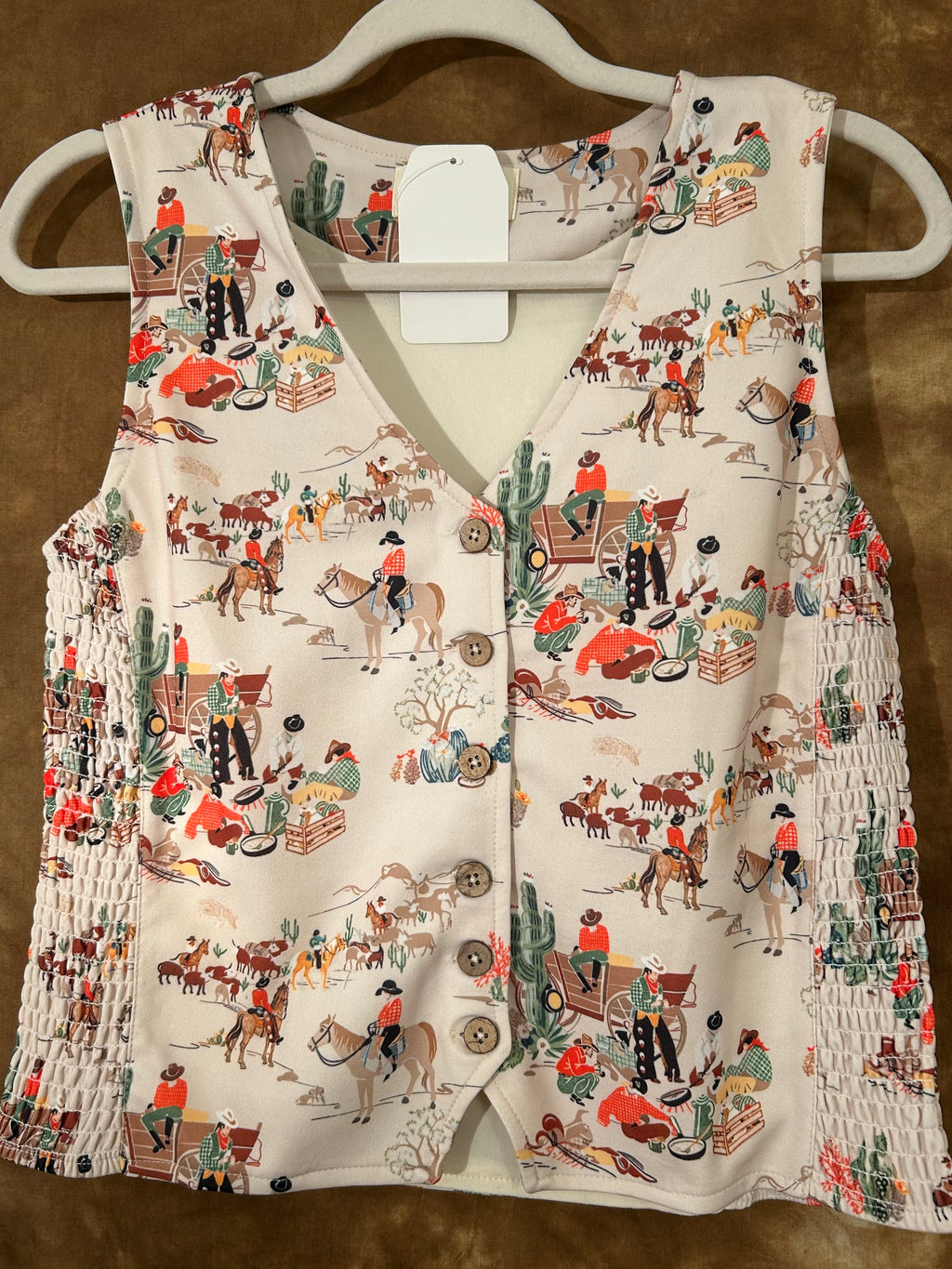 Round the campfire vest