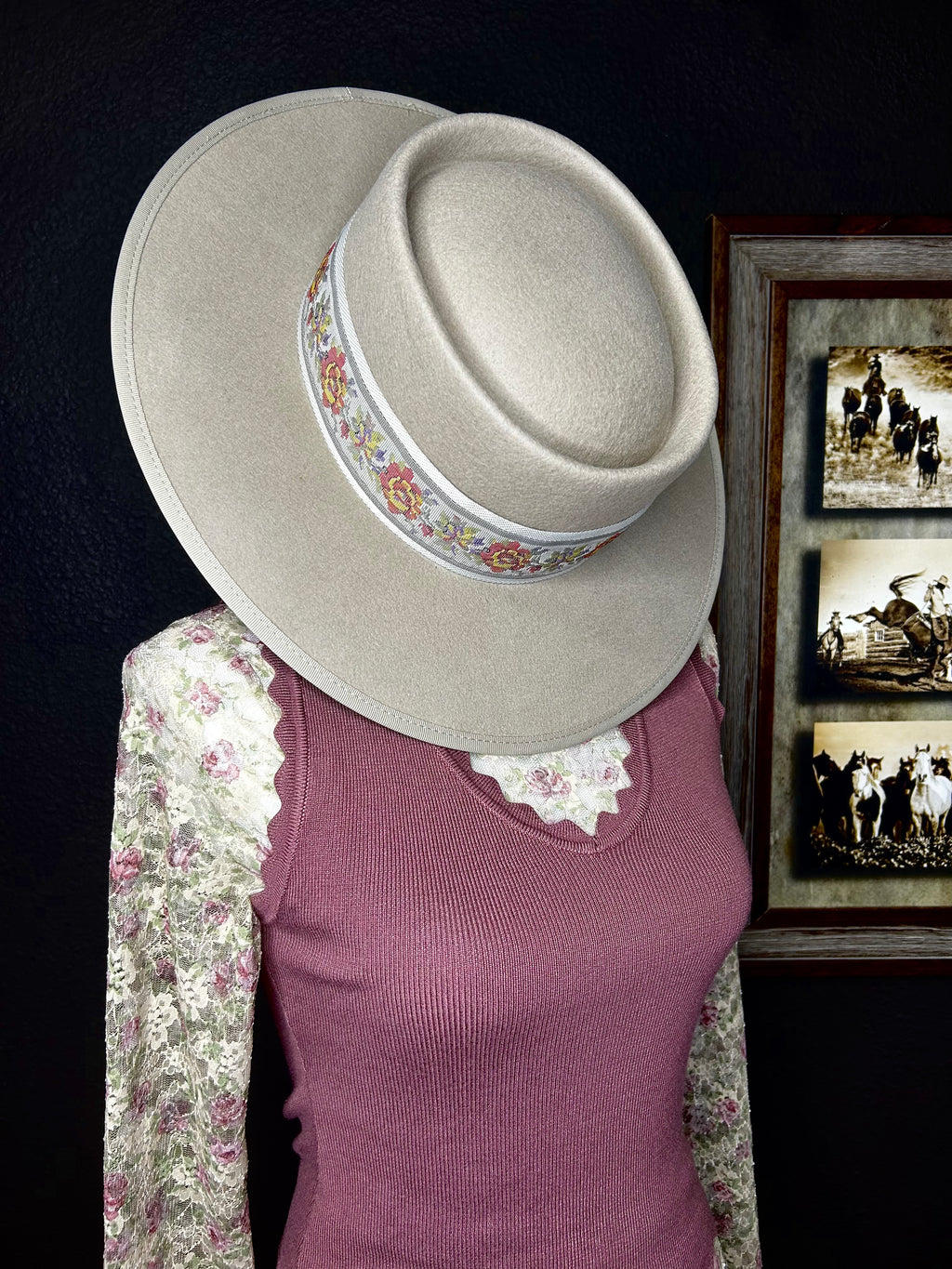 Olive and pique - Rancher Hat